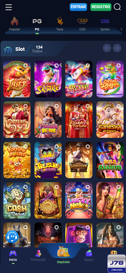 Prêmios Jogos j78.com